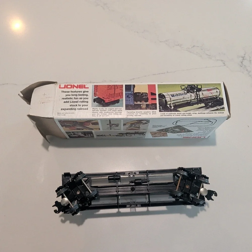 Lionel 0 And 027 Gauge Gray Humble Tank Car 9334 With Box